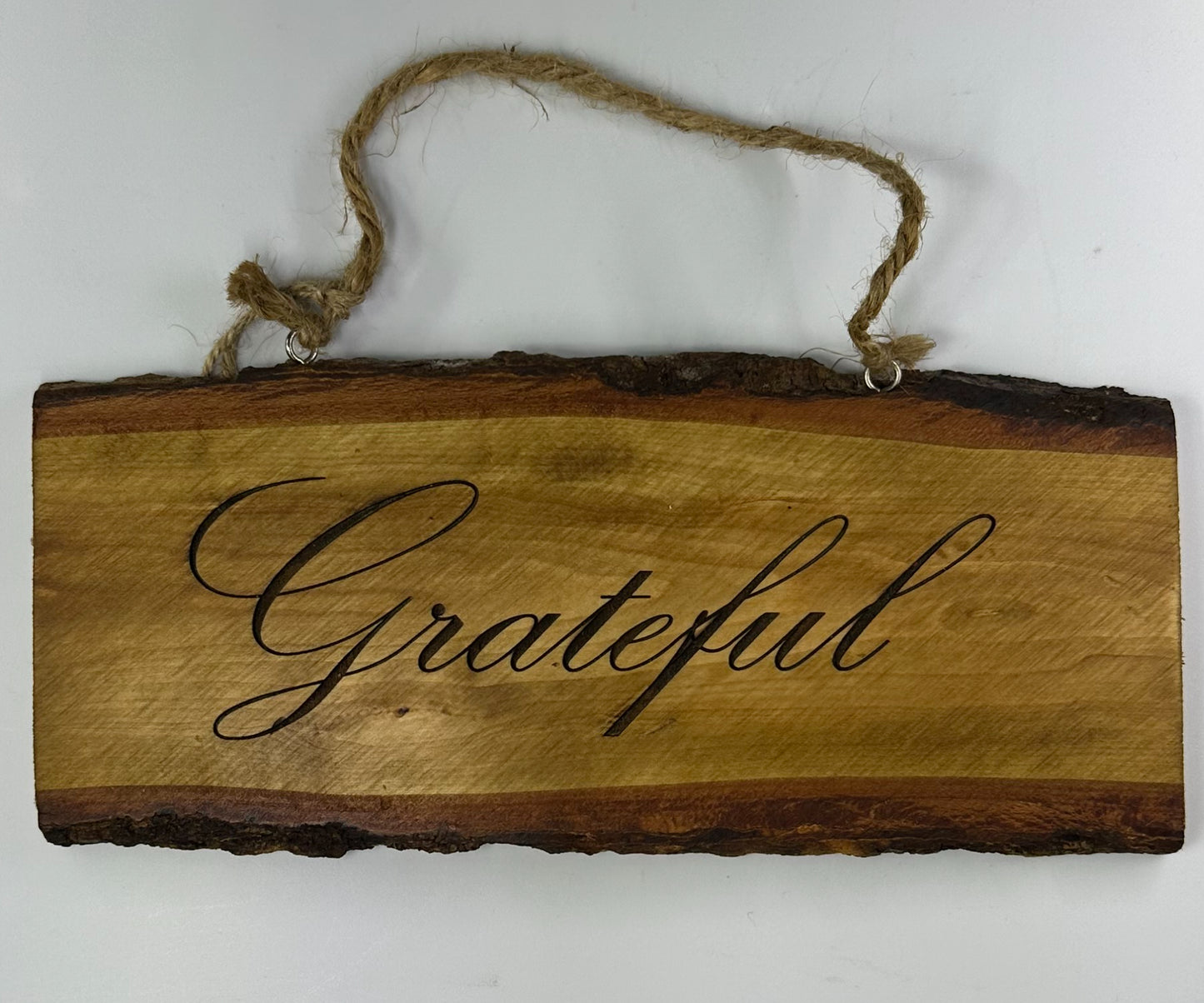 "Grateful" Farmhouse Sign