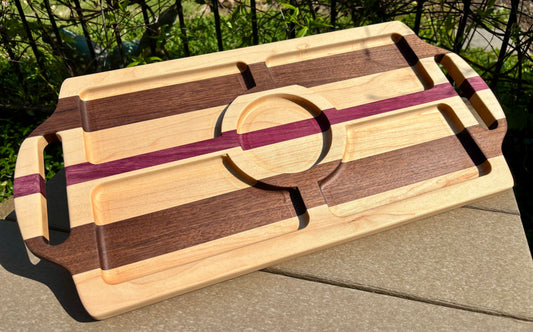 # 41 Charcuterie Tray - Built In Compartments