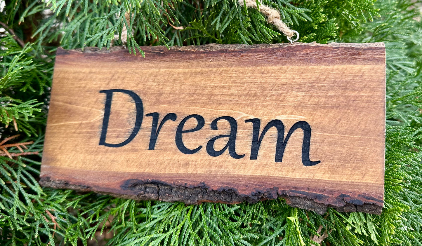 "Dream" Farmhouse Sign