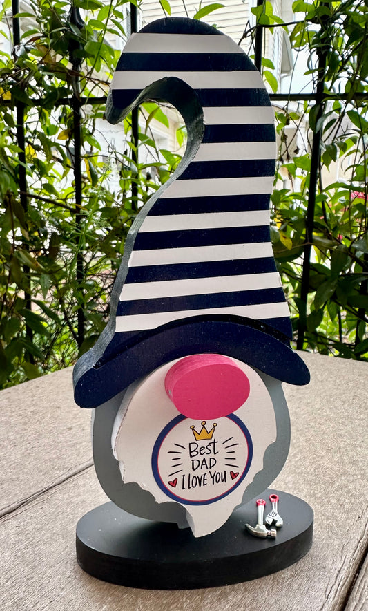 "Mr. Fixster" - Father's Day Gnome