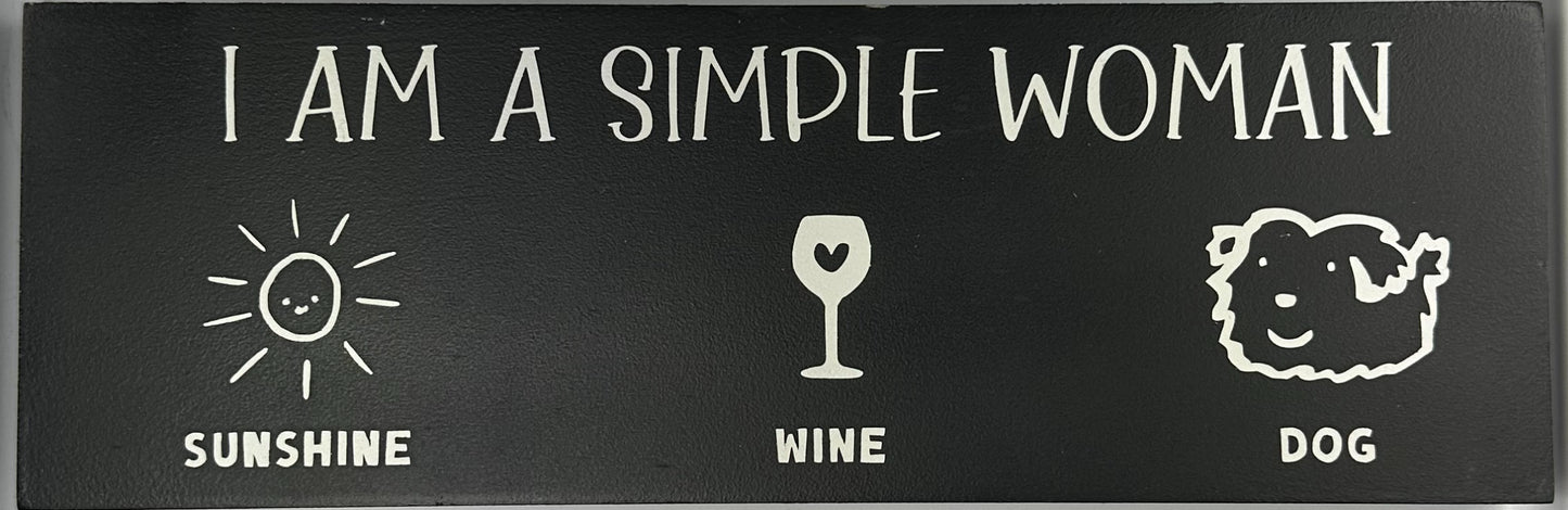 I am a Simple Woman