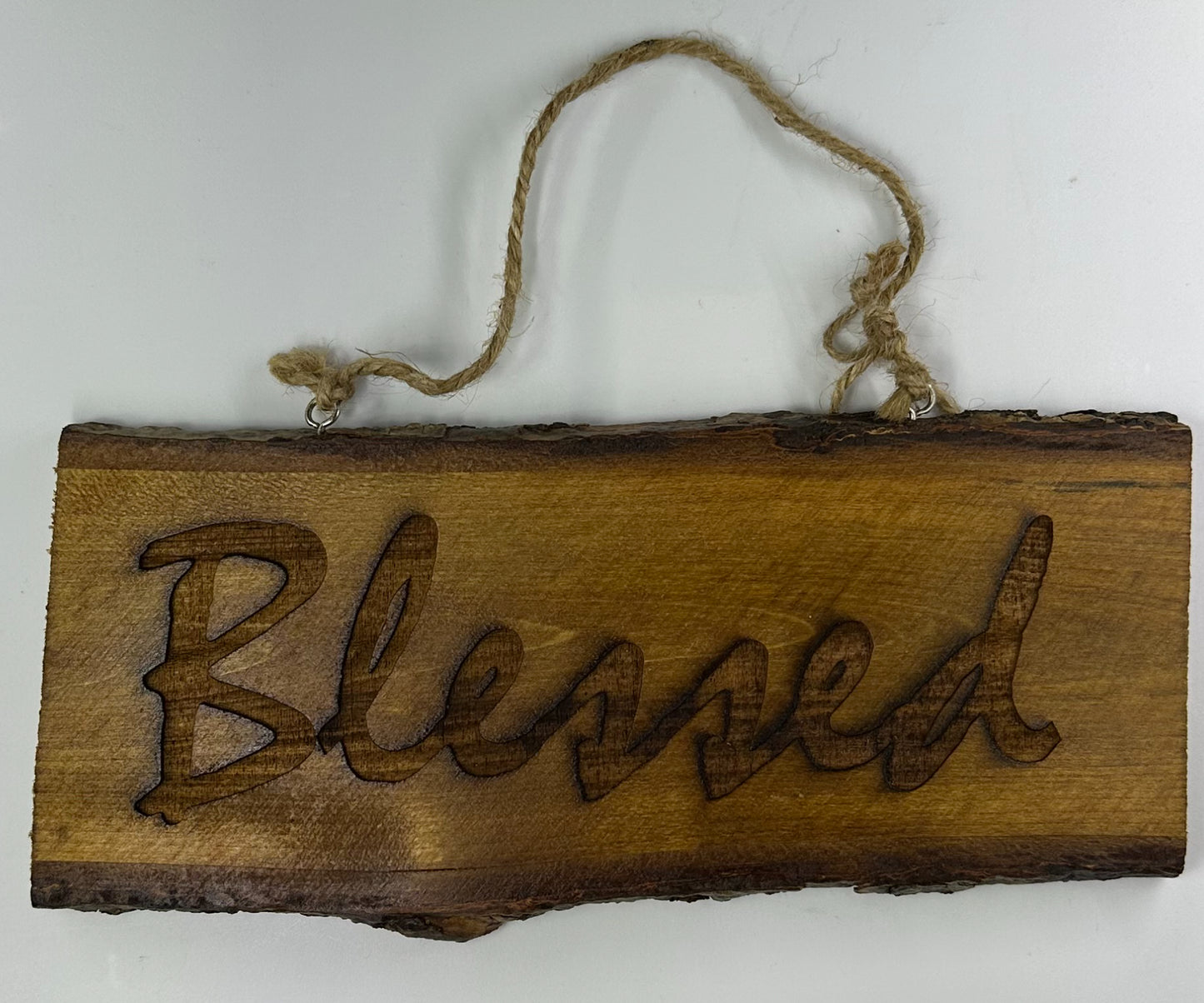 "Blessed" Farmhouse Sign