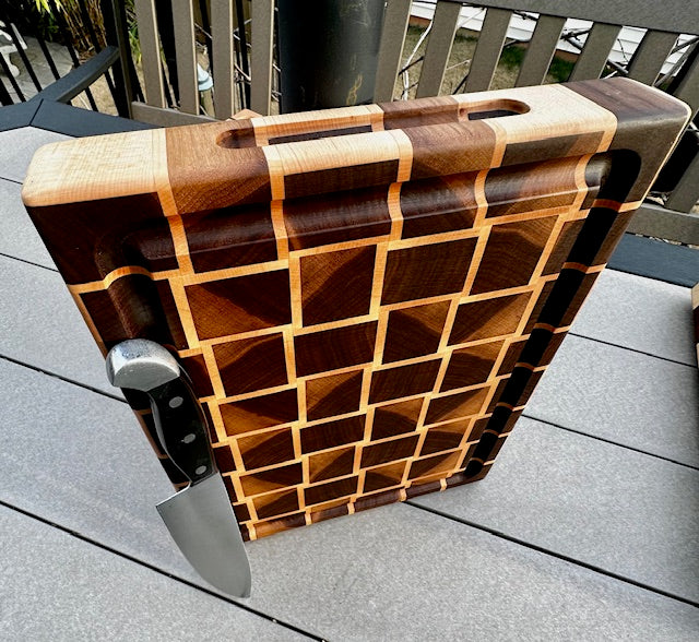 Basket Weave Pattern Cutting Board #37