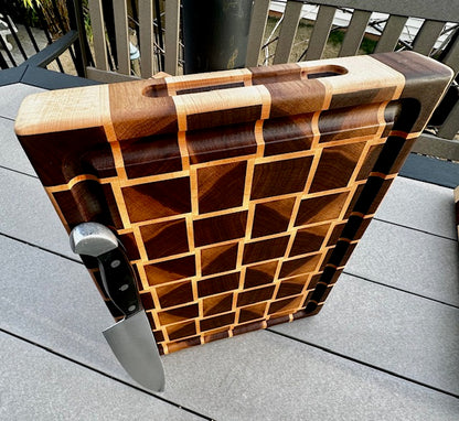 Basket Weave Pattern Cutting Board #37