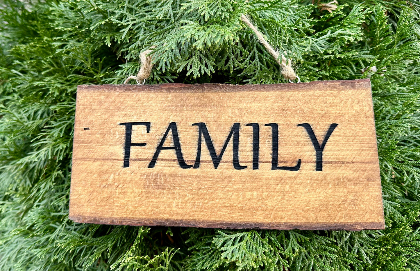 "FAMILY" Farmhouse Sign